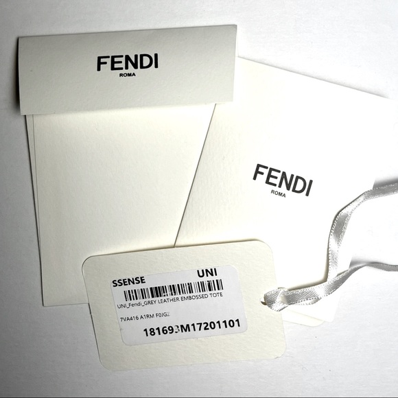 AUTHENTIC - FENDI - SHOPPER TOTE - Picture 10 of 10